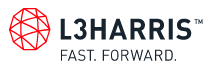 Red geometric logo on left side