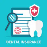 Large white tooth graphic shown prominently