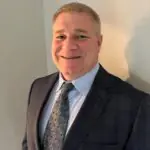 Smiling man in business attire