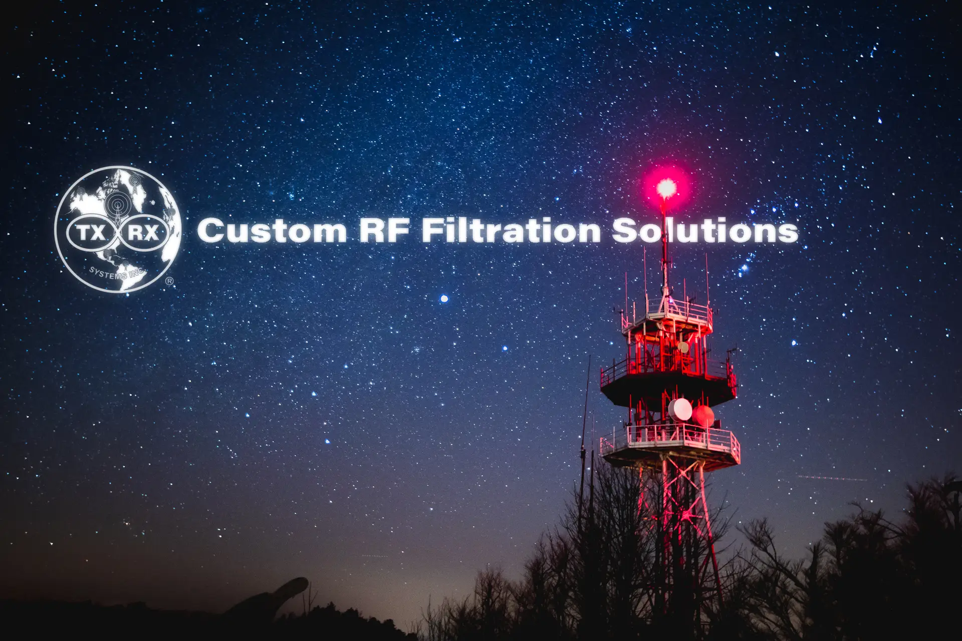 Custom Filtration Solutions by RF Tech Manufacturer TX RX Systems