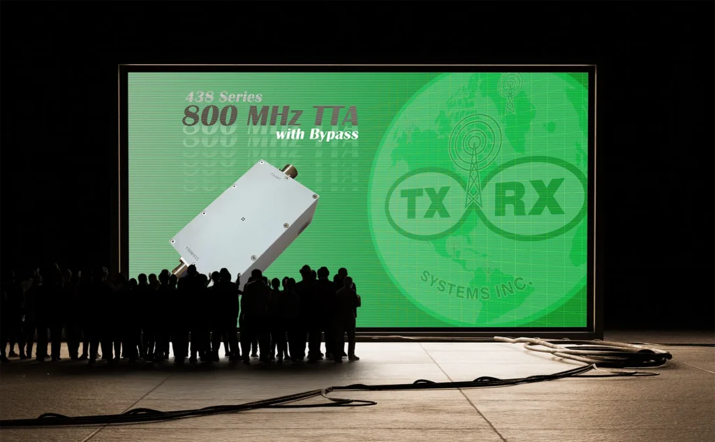 800MHz Tower Top Amplifier by TX RX Systems